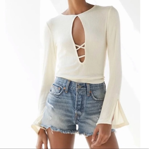 Urban Outfitters Project Social T Bell Sleeve Top